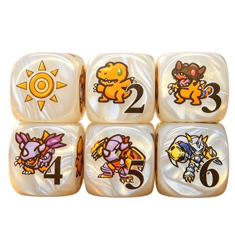 Board Game Vector - 2 Buah/Set Digimon DTCG Omnimon Agumon
