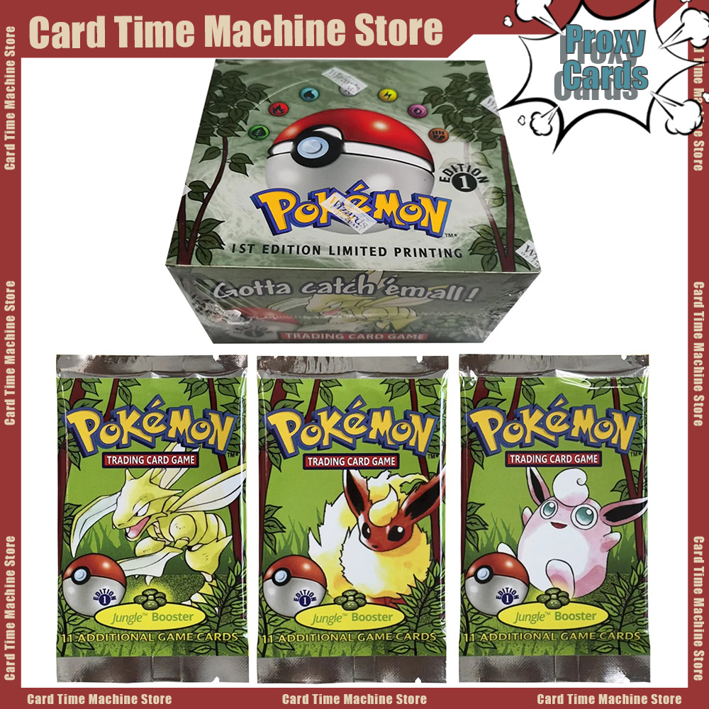 Board Game Pokemon - Kartu Pokémon Edisi Pertama Jungle Booster