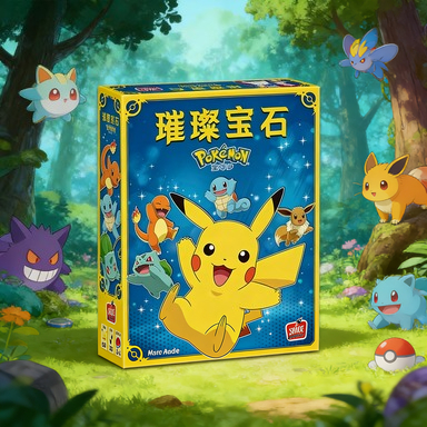 Board Game Pokemon - Permainan Papan Pokemon ASMODEE Dazzling Gem