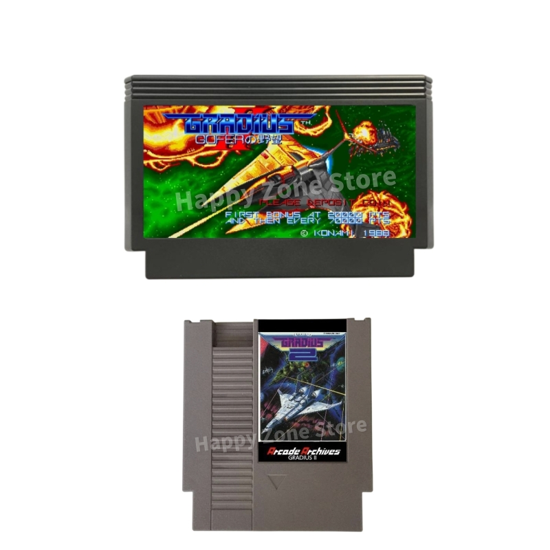 Board Game Viral - Gradius II kartrid Game Arcade arsip