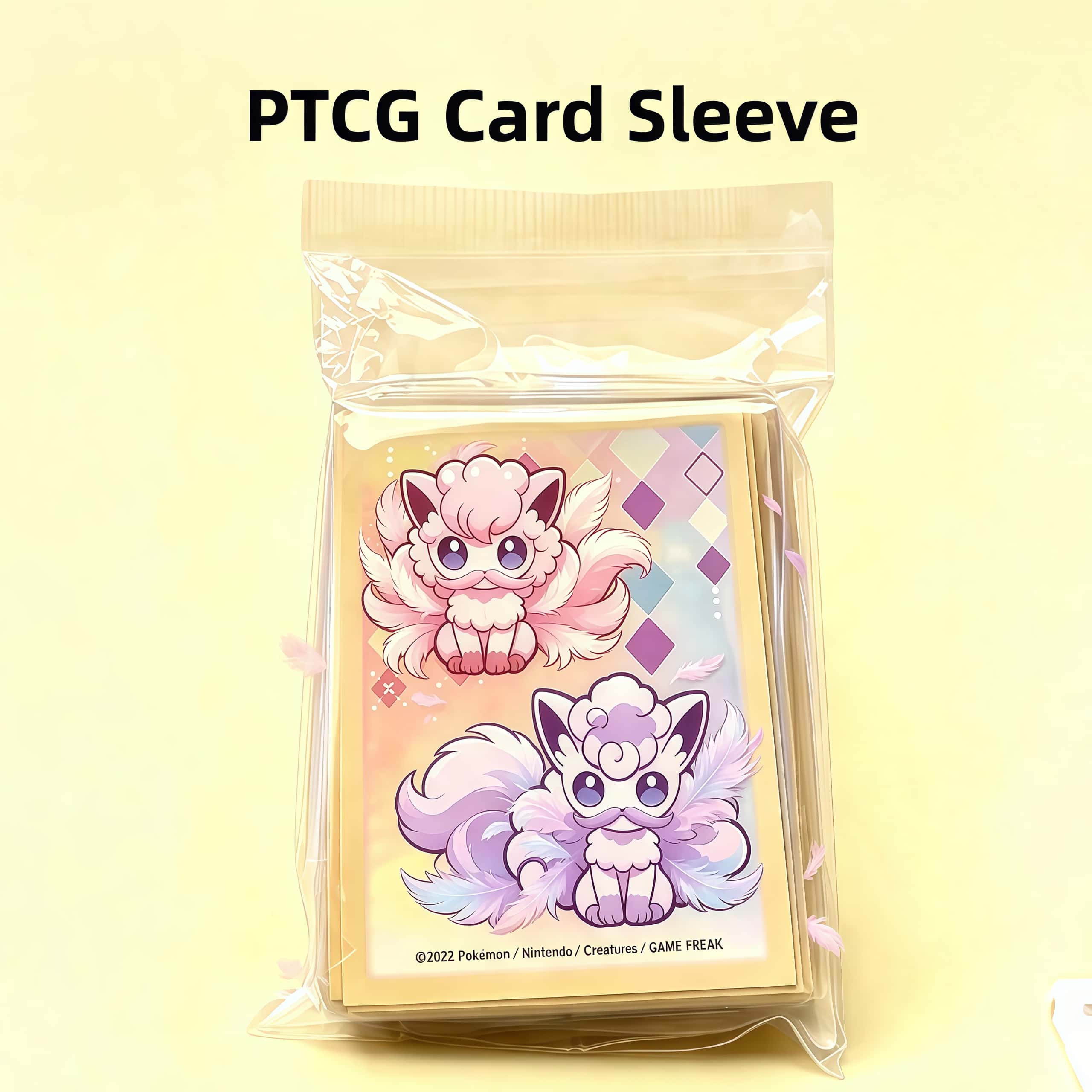 Board Game Pokemon - 64Pcs/set Pelindung Kartu PTCG Pokemon DIY