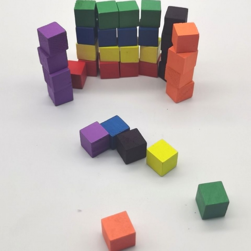 100 buah/Lot 10mm kubus kayu w - Board Game Vector ulasan dan harga
