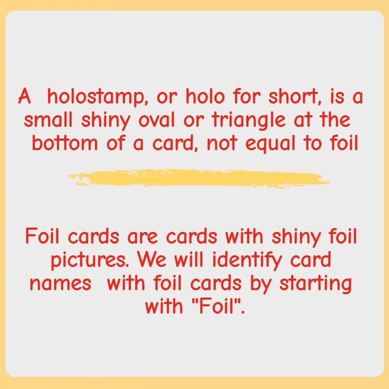 Kartu TCG MPS Foil 