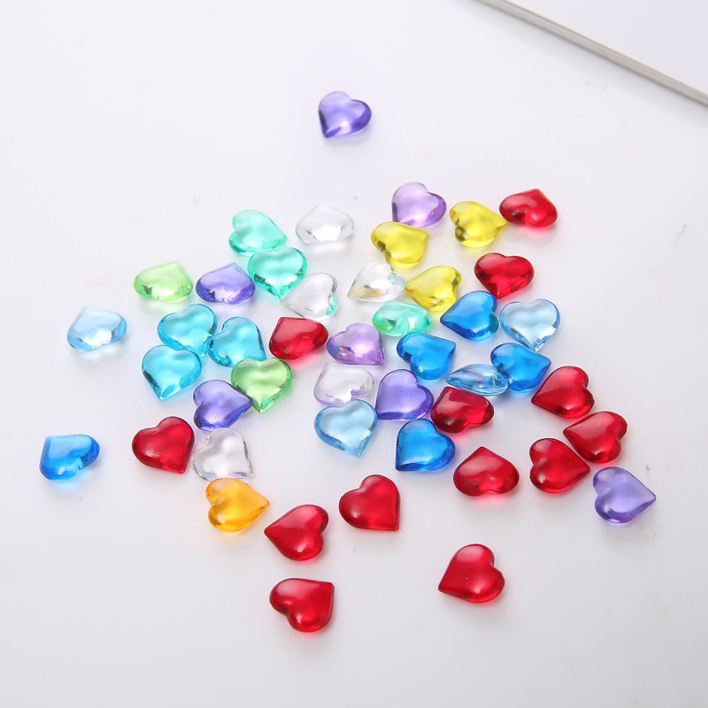 100 buah 10*4mm bentuk hati ak - Board Game Vector ulasan dan harga