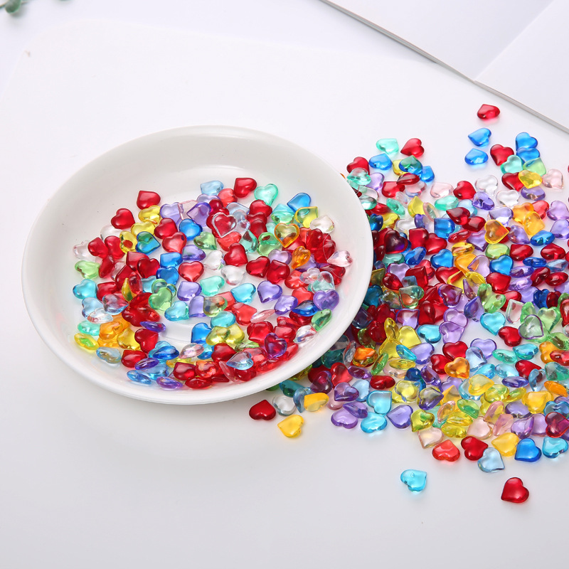 100 buah 10*4mm bentuk hati ak - Board Game Vector ulasan dan harga