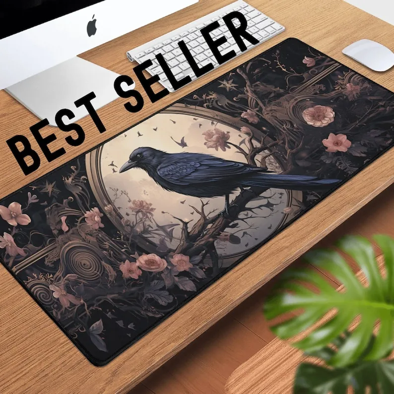 Gelap Goth Raven Wildflowers G - Board Game Zen ulasan dan harga