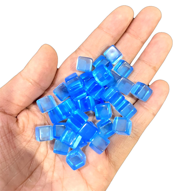 100 buah/set 8mm kubus bening  - Board Game Vector ulasan dan harga