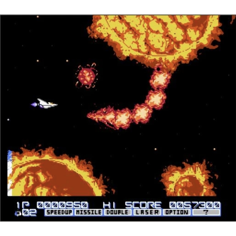 Gradius II kartrid Game Arcade - Board Game Viral ulasan dan harga