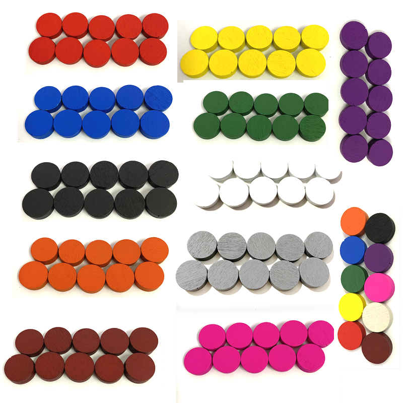 100 buah Diameter 15*5MM poton - Board Game Vector ulasan dan harga