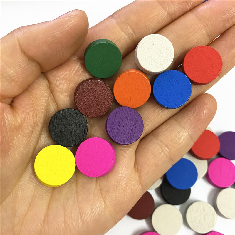 100 buah Diameter 15*5MM poton - Board Game Vector ulasan dan harga