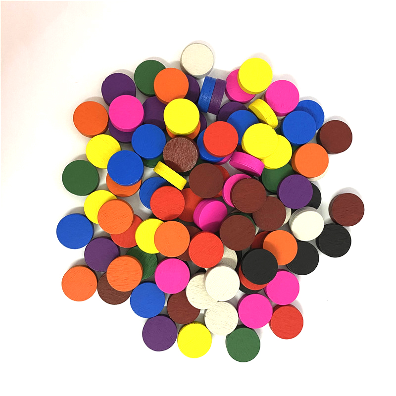 100 buah Diameter 15*5MM poton - Board Game Vector ulasan dan harga