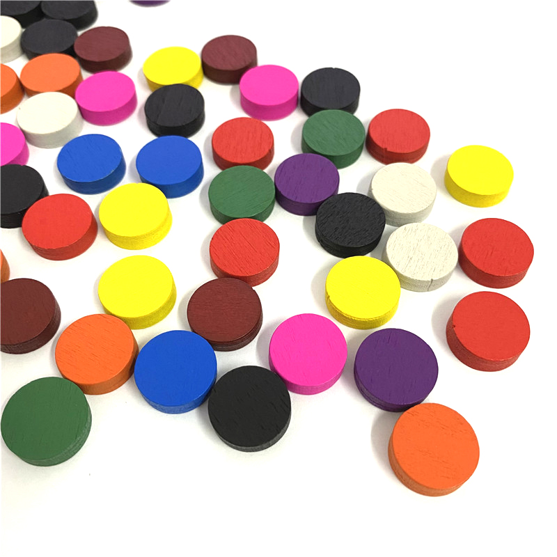 100 buah Diameter 15*5MM poton - Board Game Vector ulasan dan harga