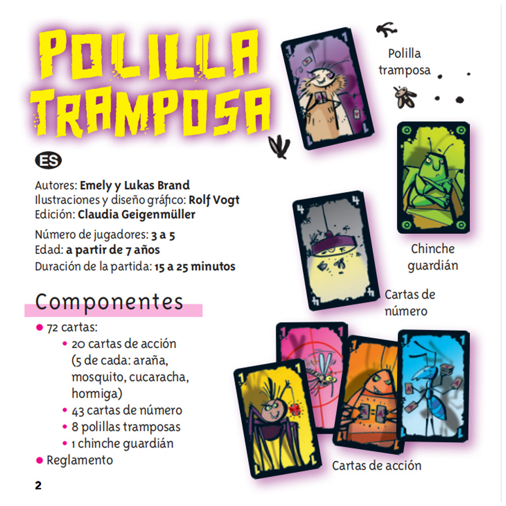 Polilla Tramposa Bahasa Spanyo - Board Game Viral ulasan dan harga