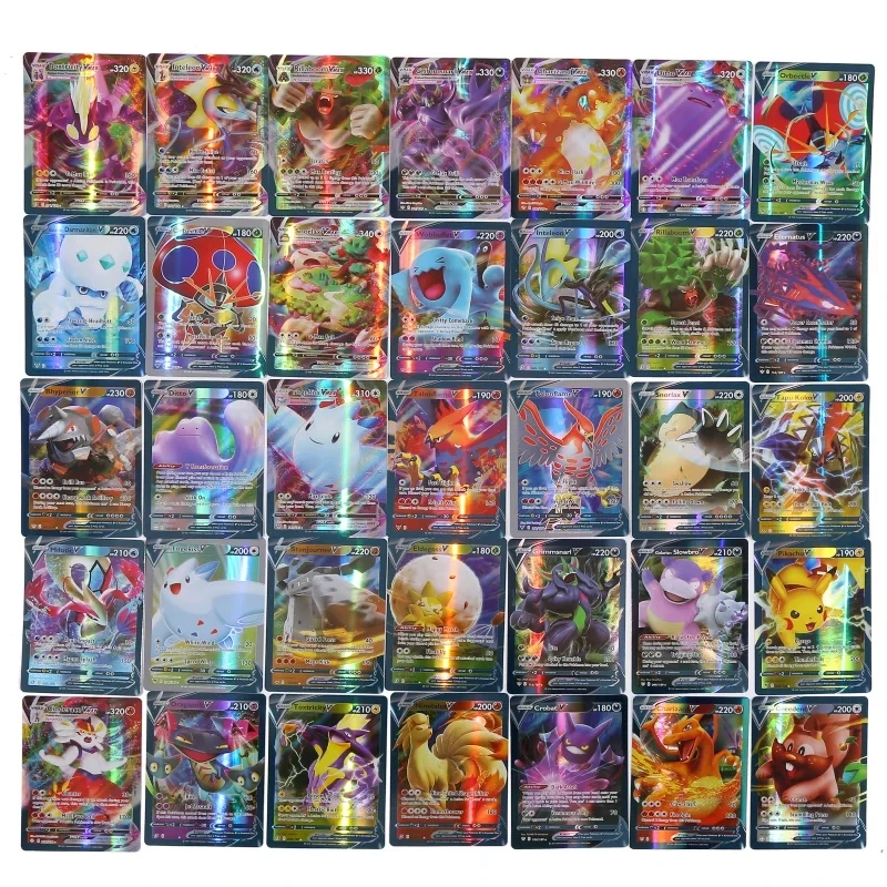 60/100 Buah Kartu Pokemon Ingg - Board Game Pokemon ulasan dan harga